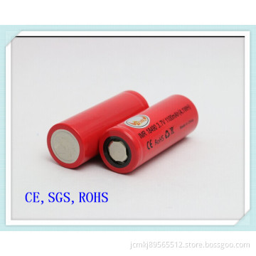 Jcmkj Li-ion Battery Imr18490-1100mAh, Flat Top, E-Cigarette Battery, High Power Battery, Li Ion Battery,